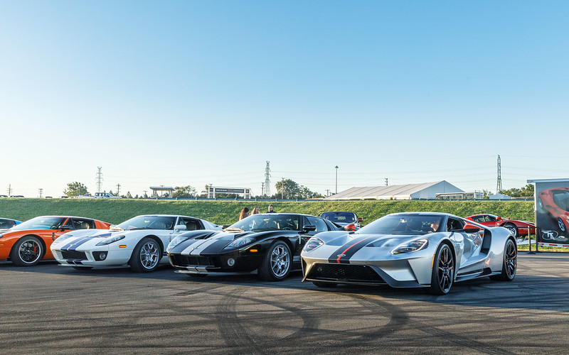 Great Lakes Cobra Club at M1 Cars and Coffee on Ford Day May 7th